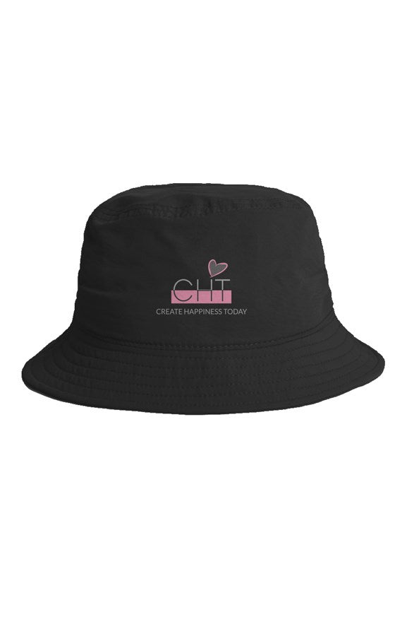 CHT Nylon Bucket Hat (Black)