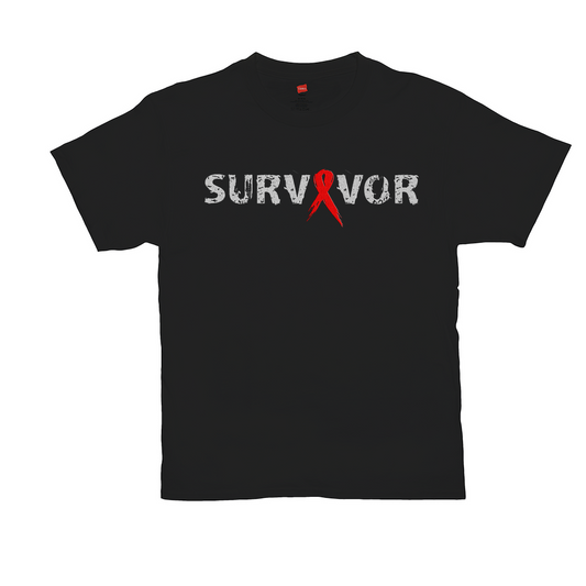 Champion Series - Heart and Stroke Survivor T-Shirts (Front Only)